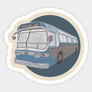 Speed Movie Bus 90s Retro Sticker